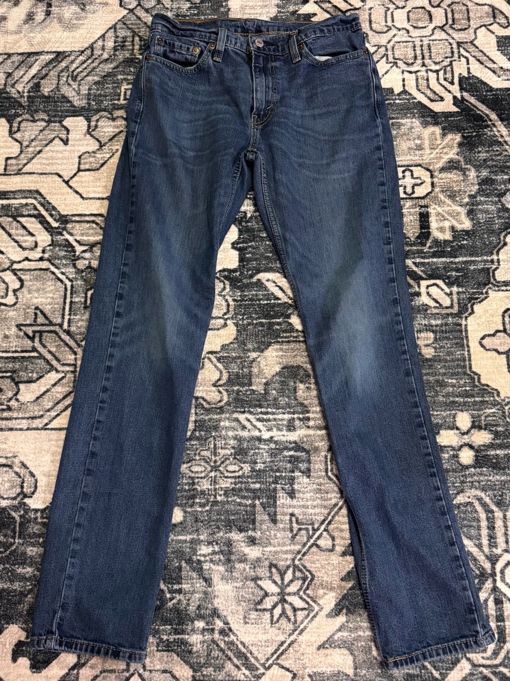 Levi’s 511 Straight Jeans in Dark Blue Wash 30X32